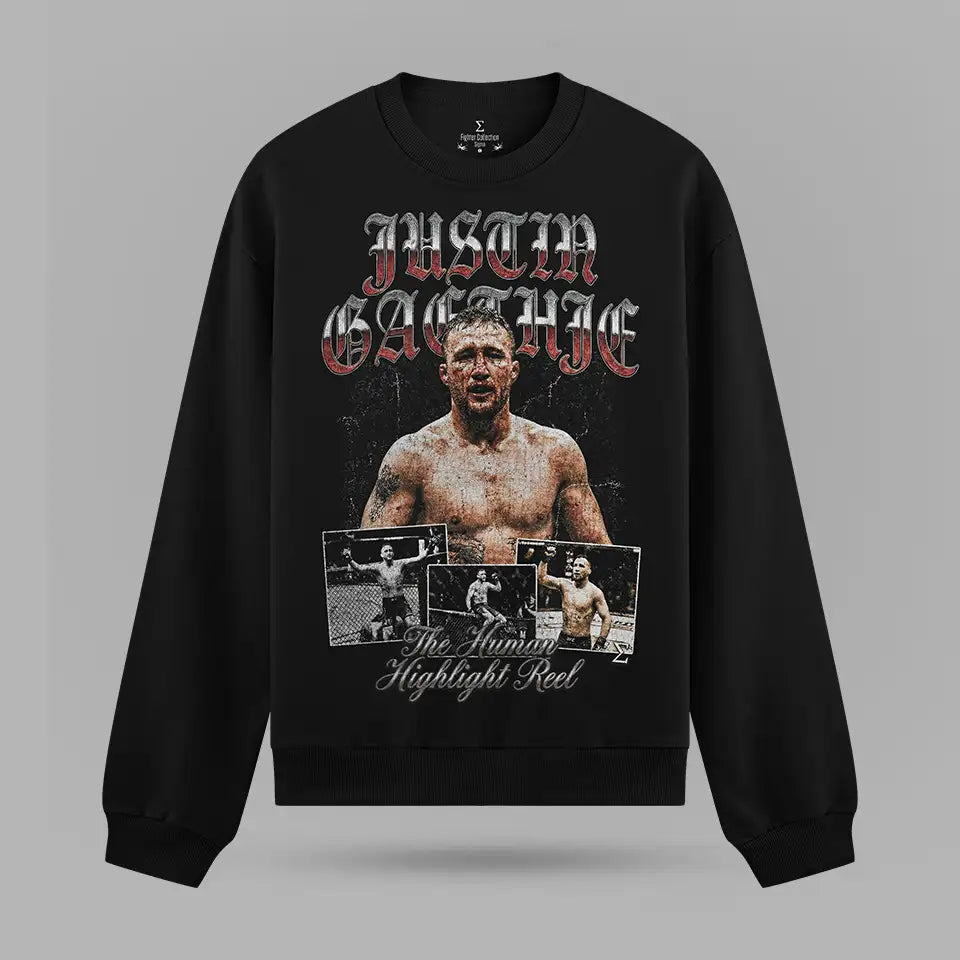 Justin Gaethje The Human Highlight Sweatshirt