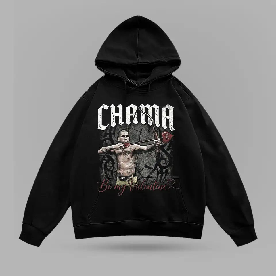Alex Pereira Chama Valentine Hoodie