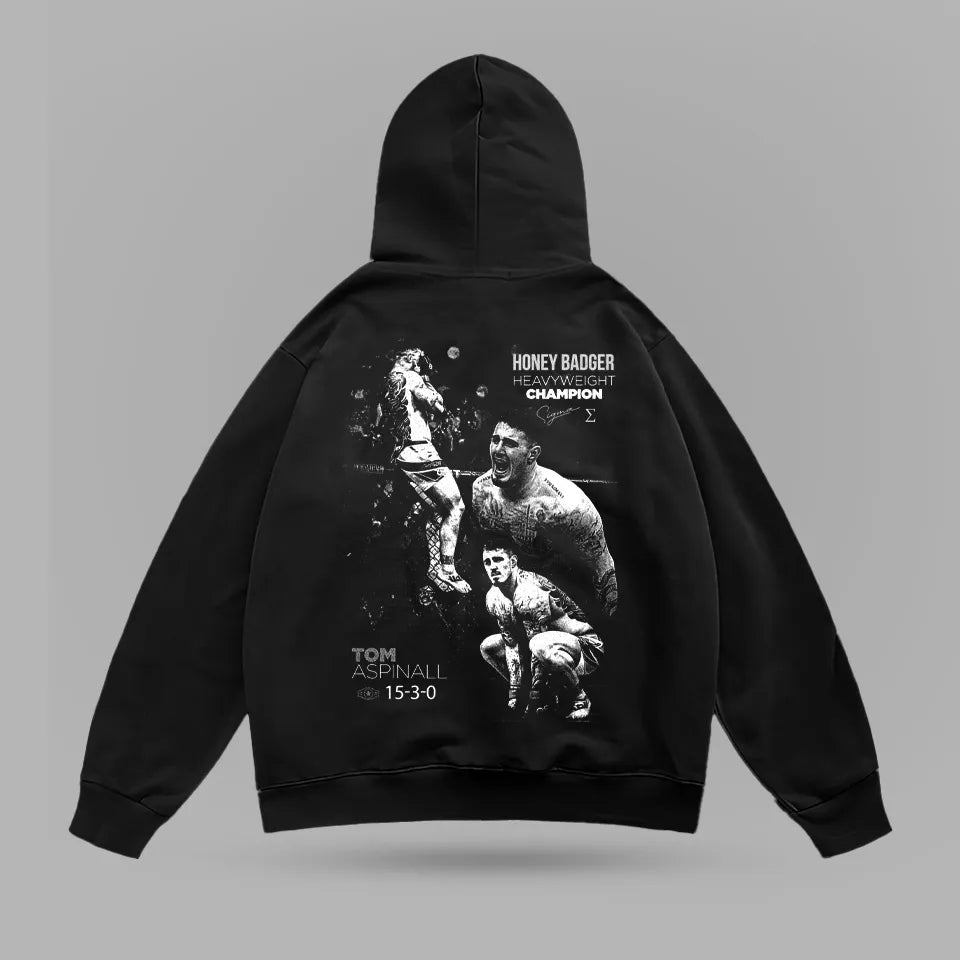 Tom Aspinall Honey Badger Oversize Hoodie