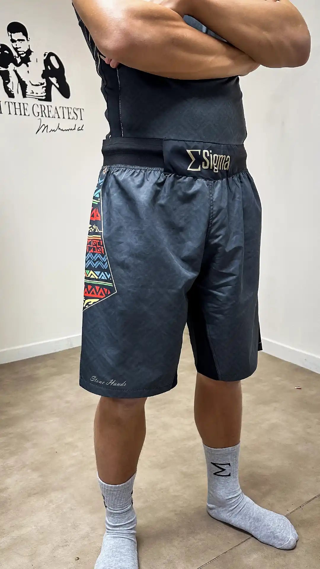 Sigma Stone Hands MMA Shorts