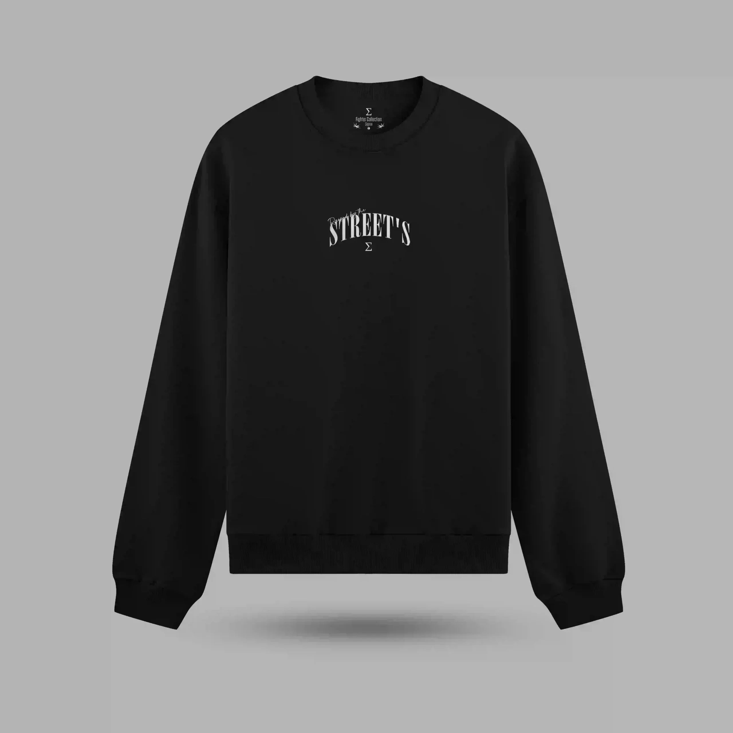 Raised By Streets Sweat And Tears Oversize Sweatshirt