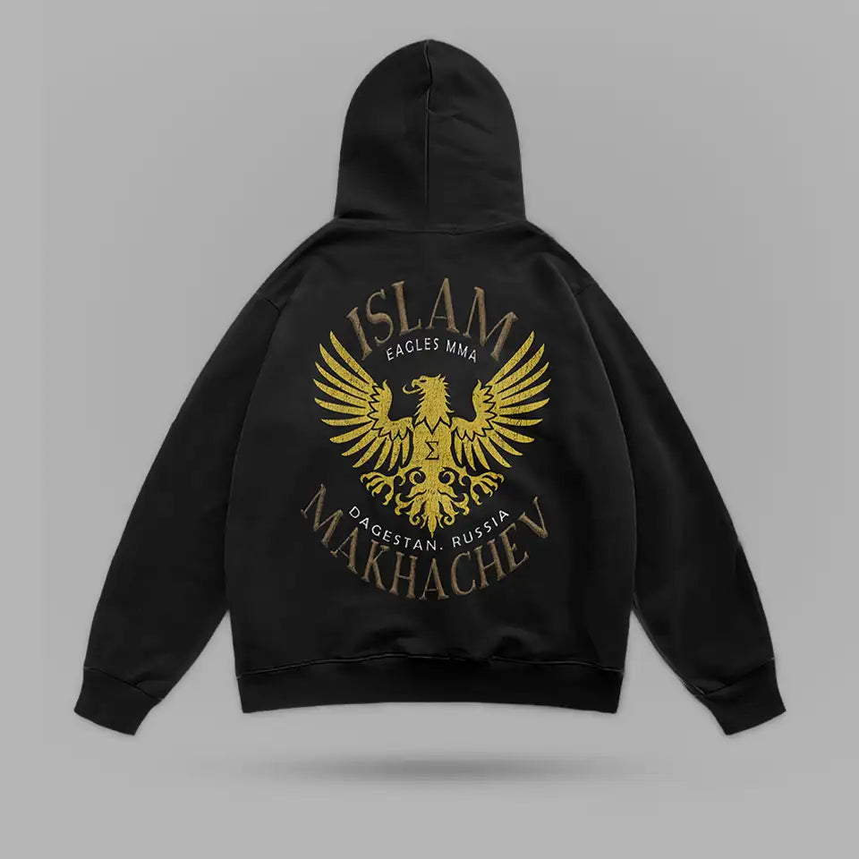 Islam Makhachev Eagles MMA Dagestan Oversize Hoodie