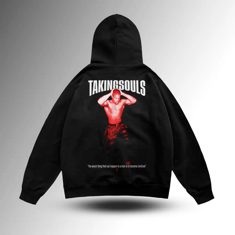 David Goggins Taking Souls Oversize Hoodie