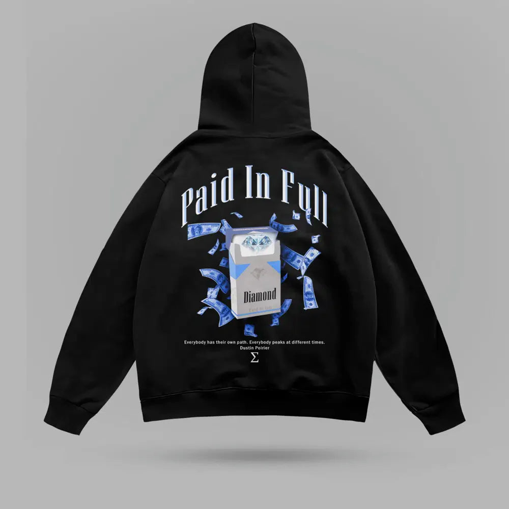 Dustin Poirer Paid In Full Oversize Hoodie