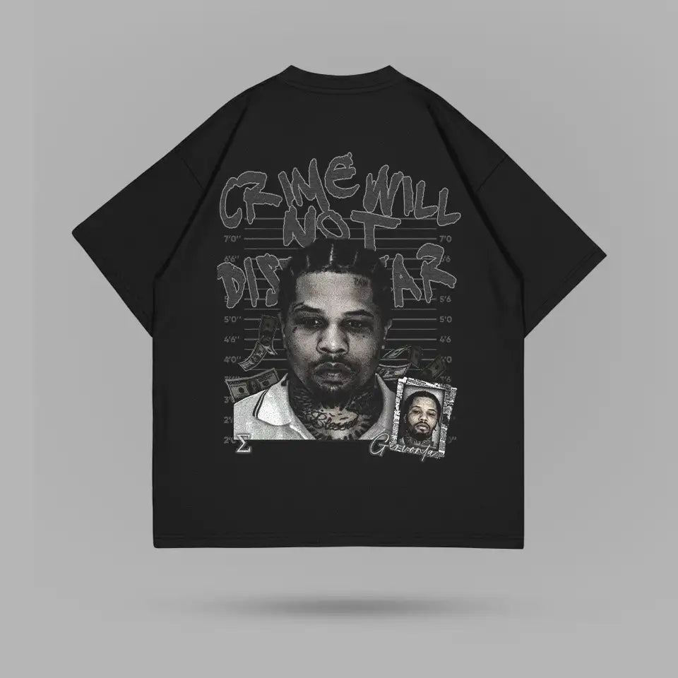 Gervonta Davis Crime Will Not Dissapear Tshirt