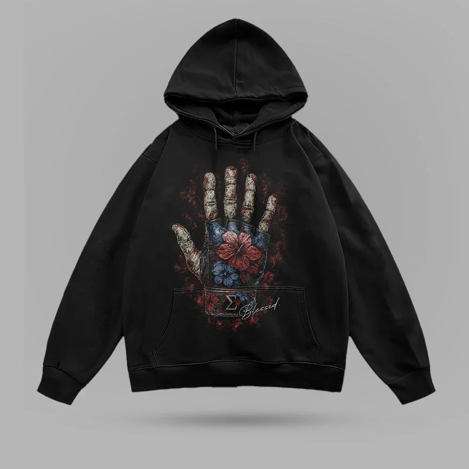 Max Holloway Blessed Hands Oversize Hoodie