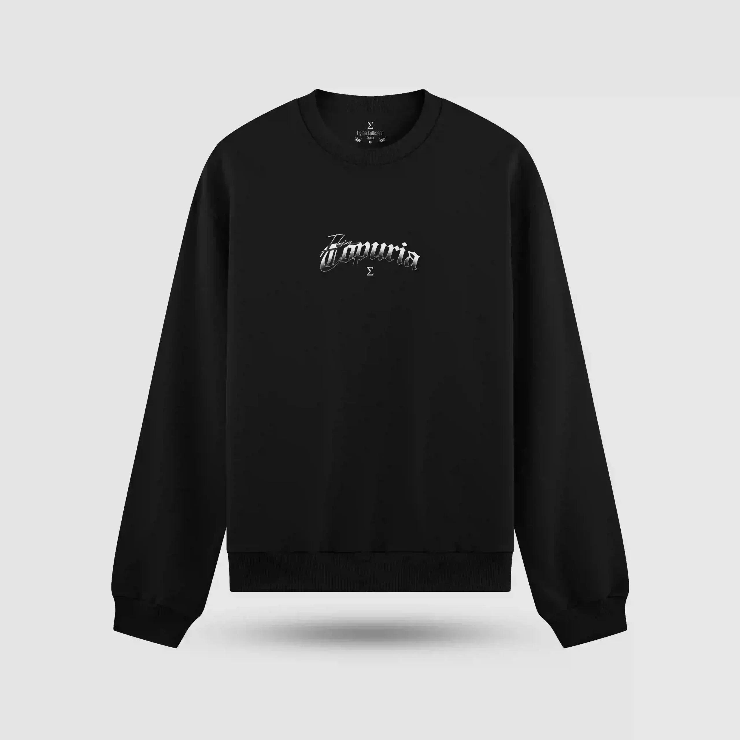 Ilia Topuria Conquer The Belt Oversize Sweatshirt