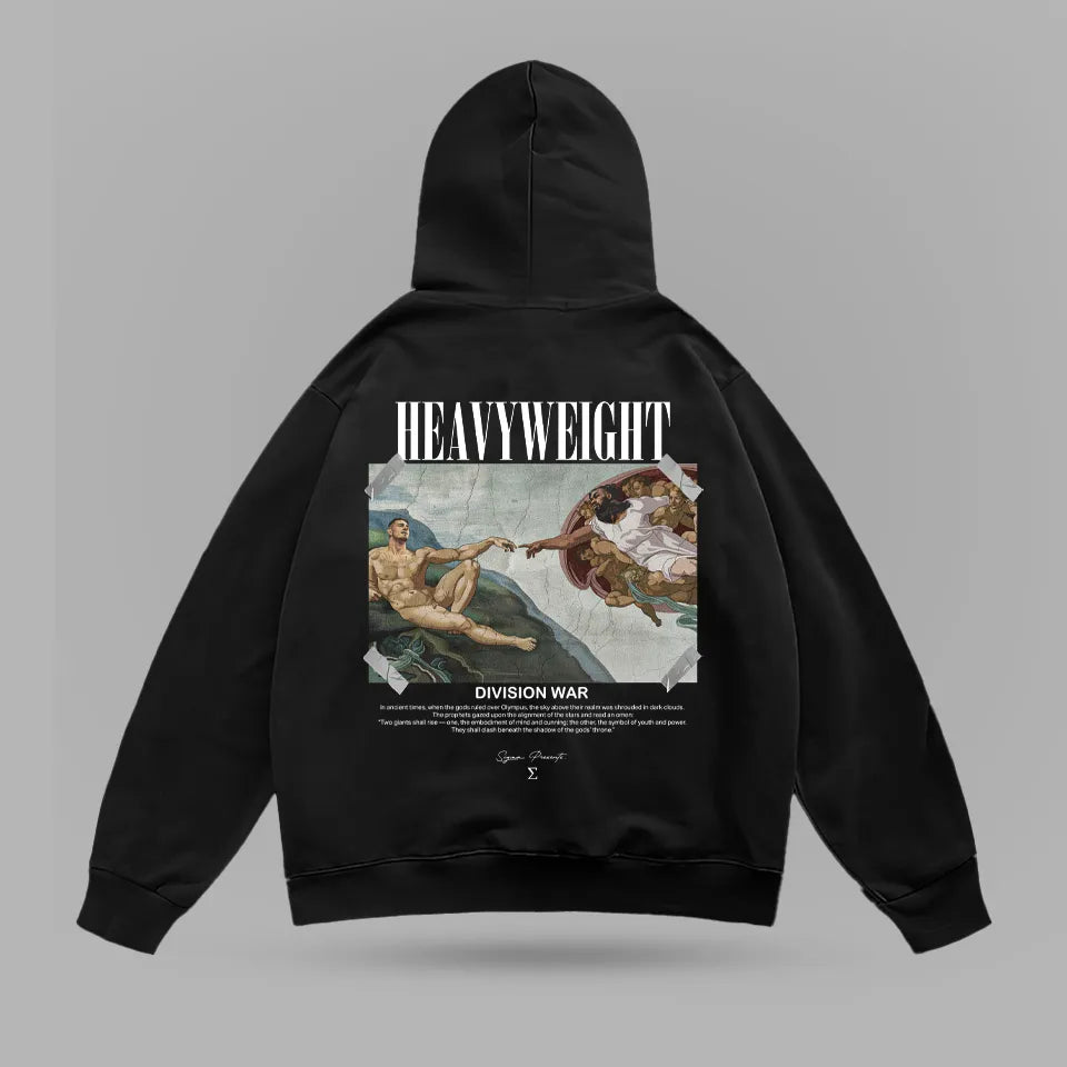 Tom Aspinall - Jon Jones Division War Oversize Hoodie