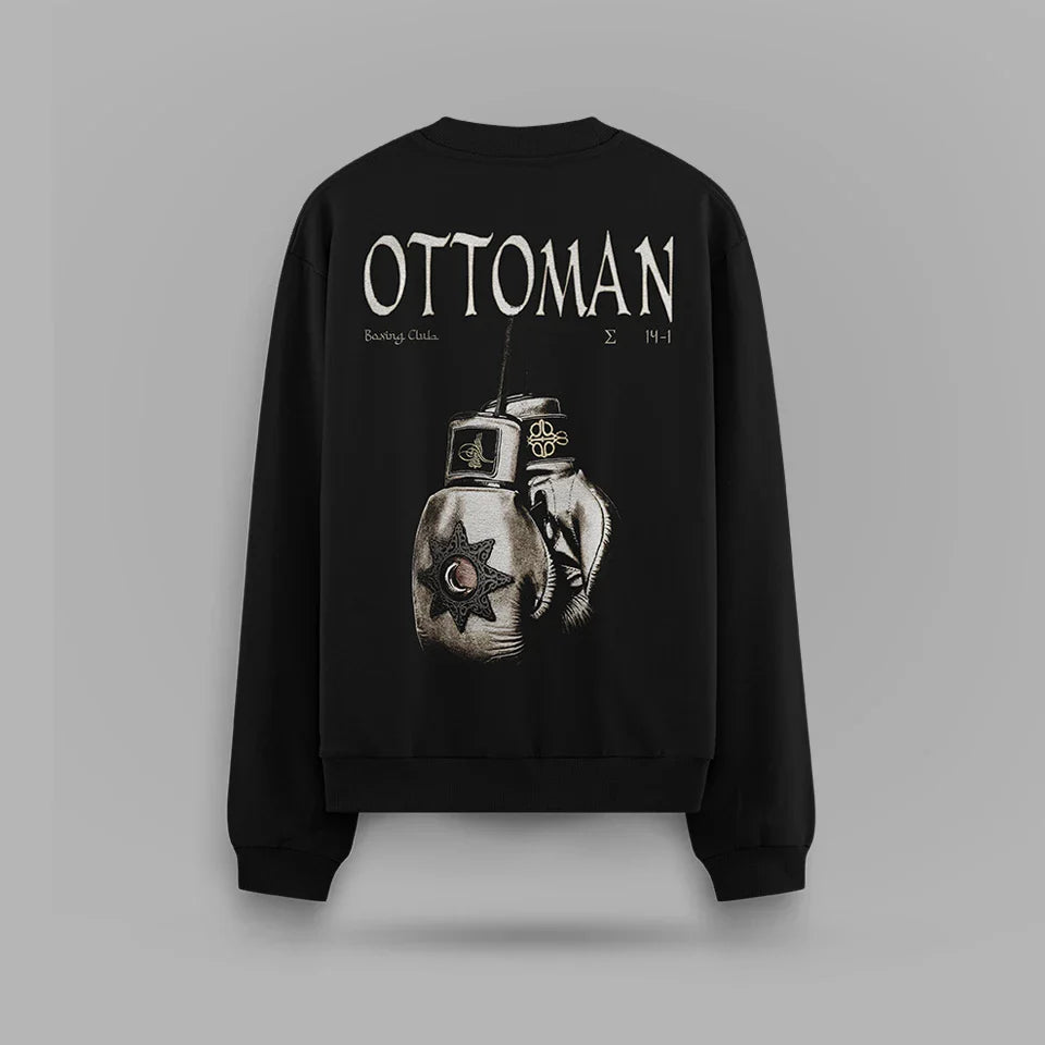 Ibo Aslan Ottoman Boxing Club Oversize Sweatshirt