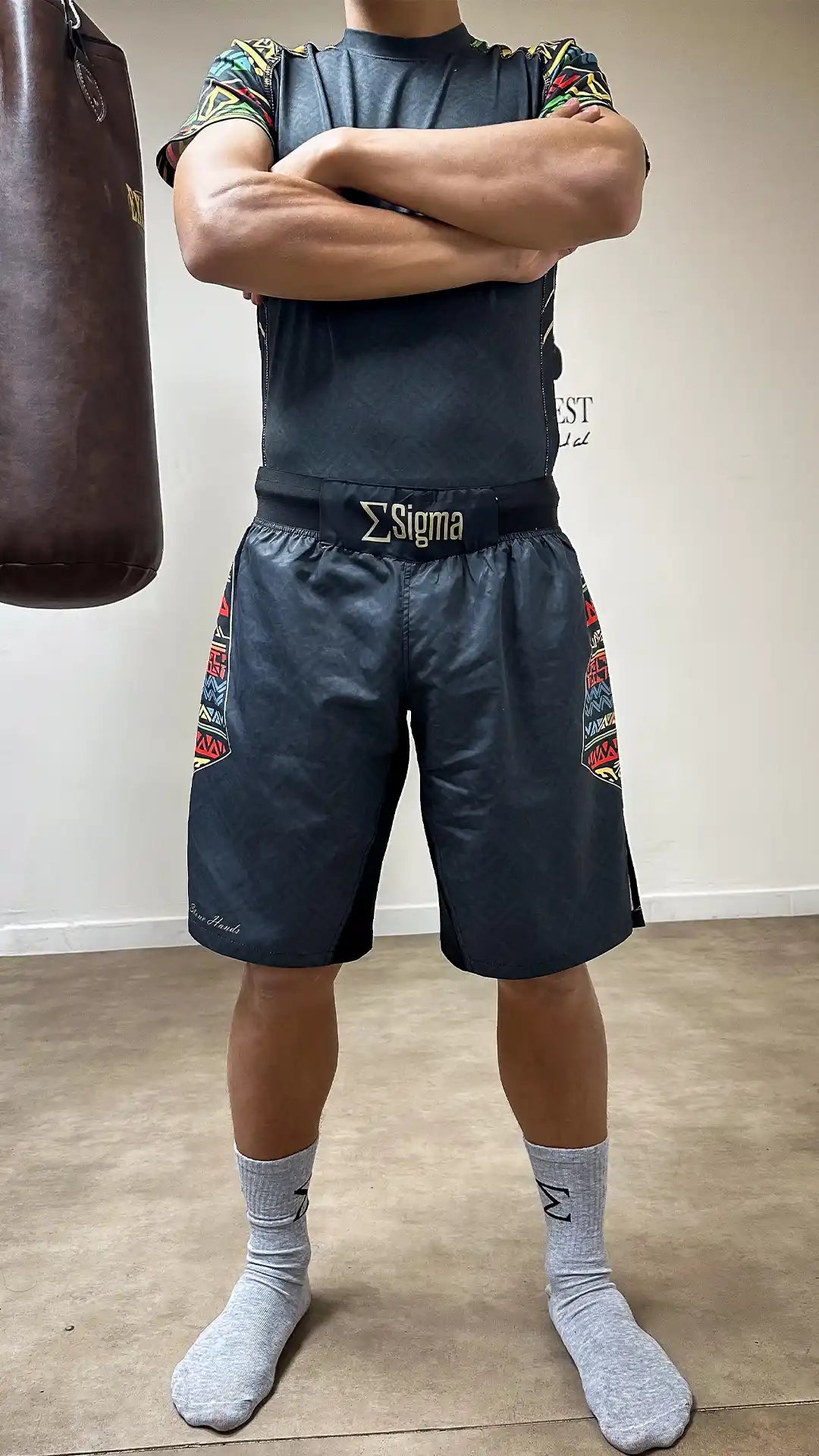 Sigma Stone Hands MMA Shorts