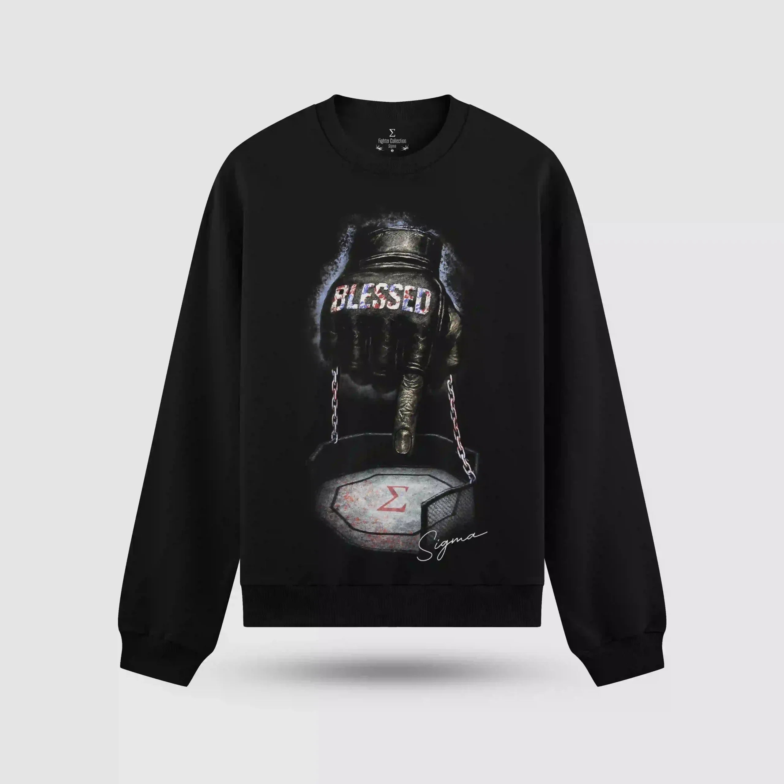 Max Holloway Octagon Oversize Sweatshirt