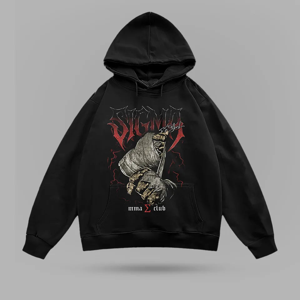 Sigma MMA Club Oversize Hoodie