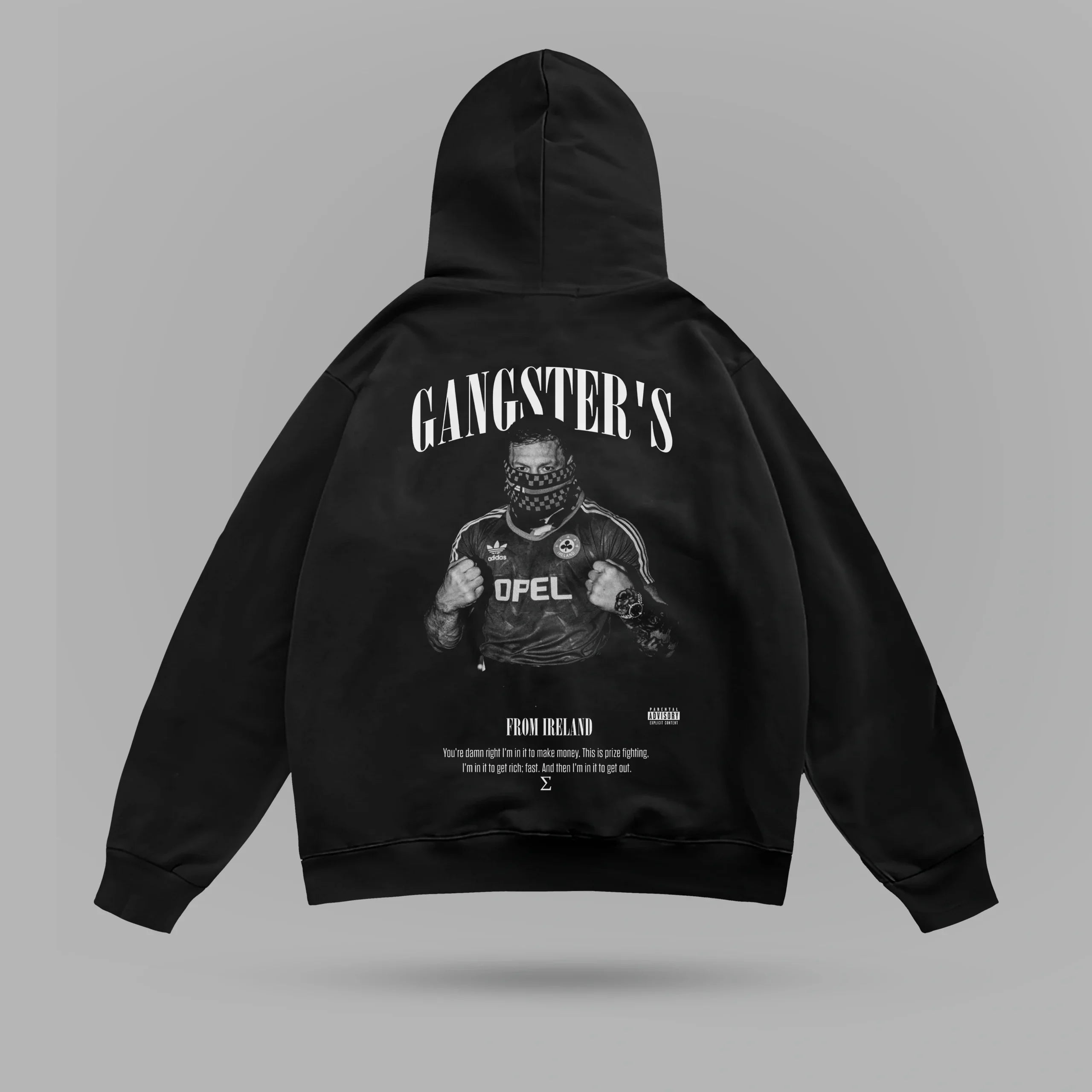 GANGSTERS Conor Mcgregor Oversize Hoodie