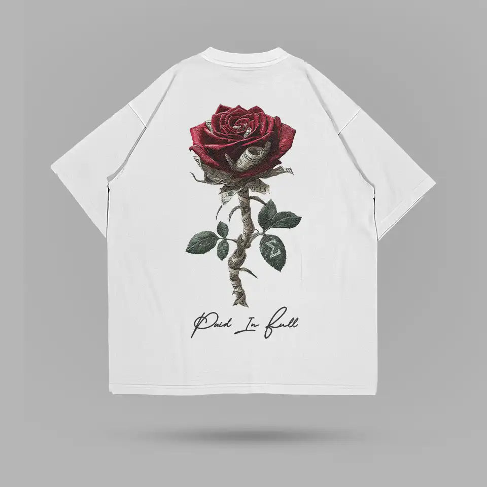 Paid In Full Rose Tshirt