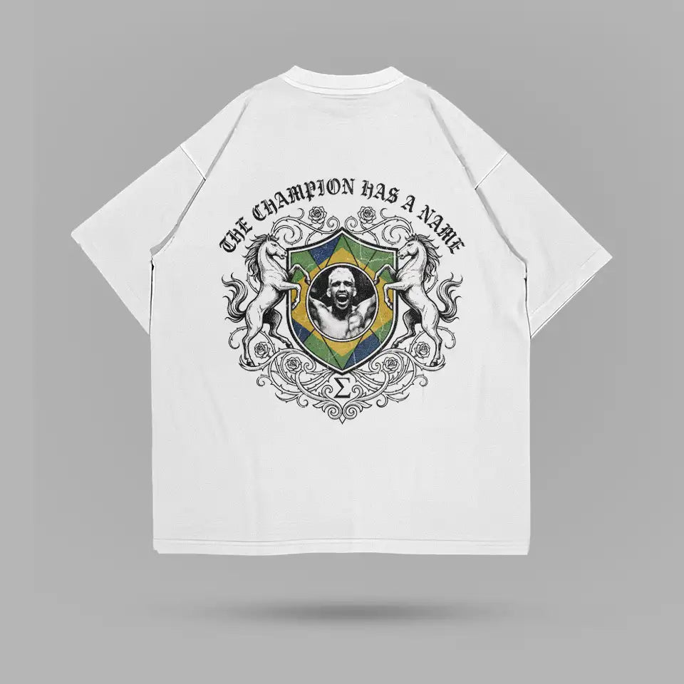 Charles Oliveira Brazilian Shield Crest T-shirt