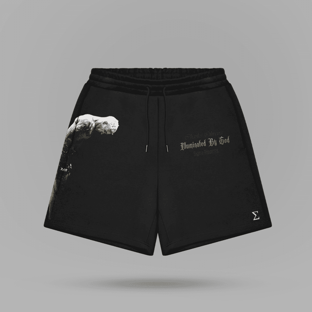 Charles Oliveira Illuminated By God Shorts