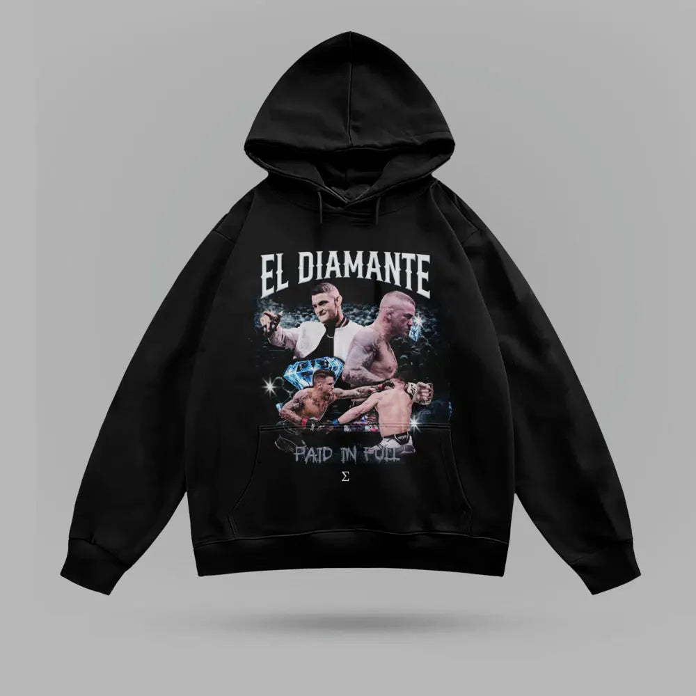 Dustin Poirer El Diamante Oversize Hoodie