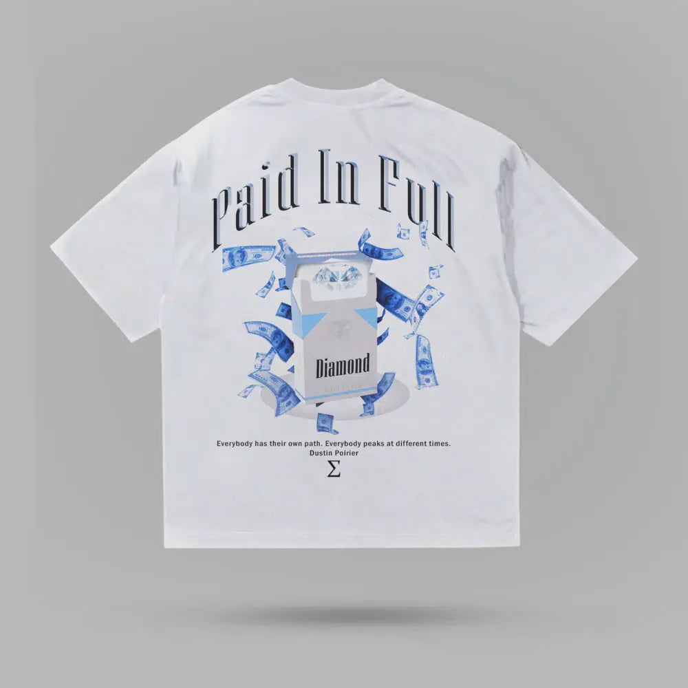 Dustin Poirer Paid In Full Oversize Tshirt