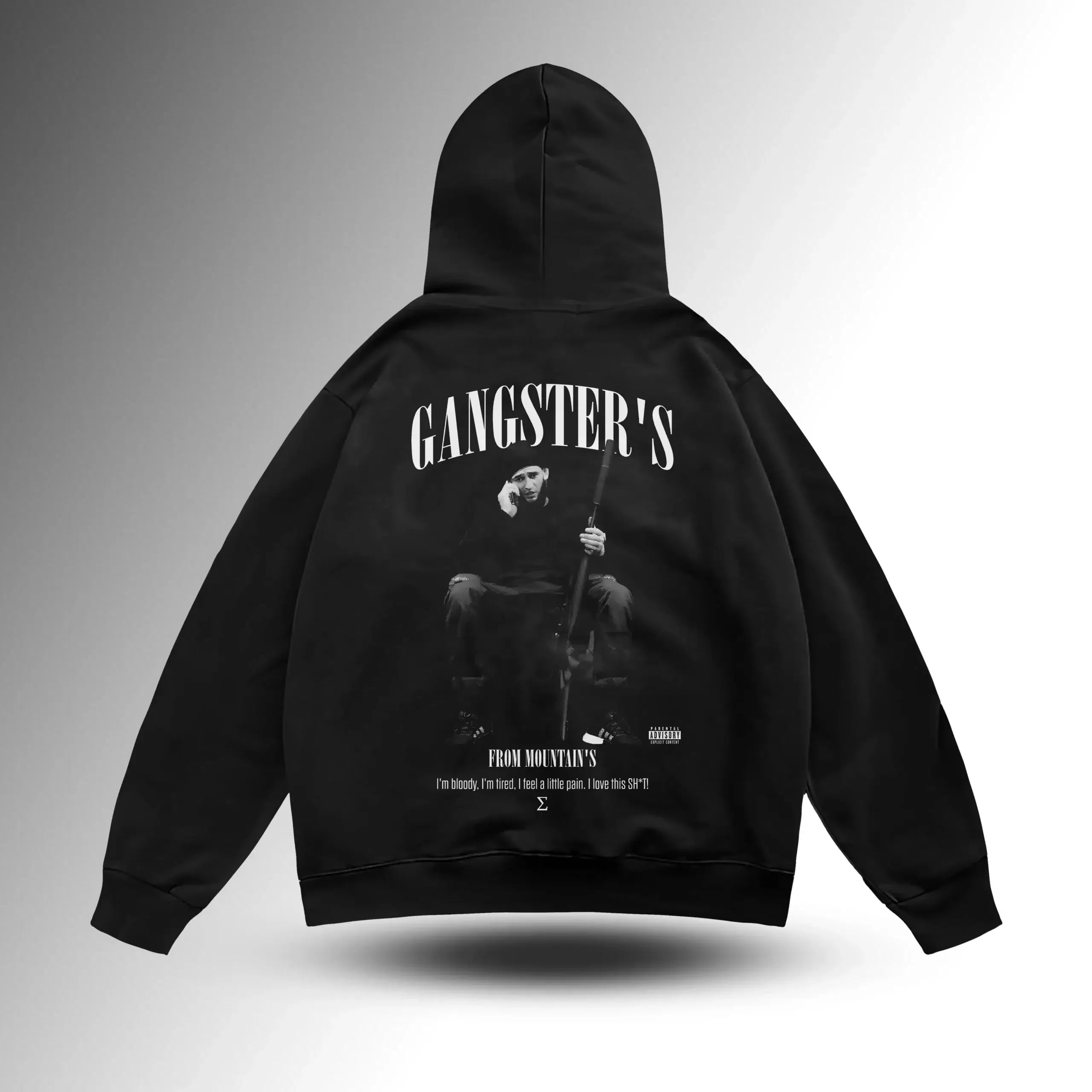 GANGSTERS Khamzat Chimaev Oversize Hoodie