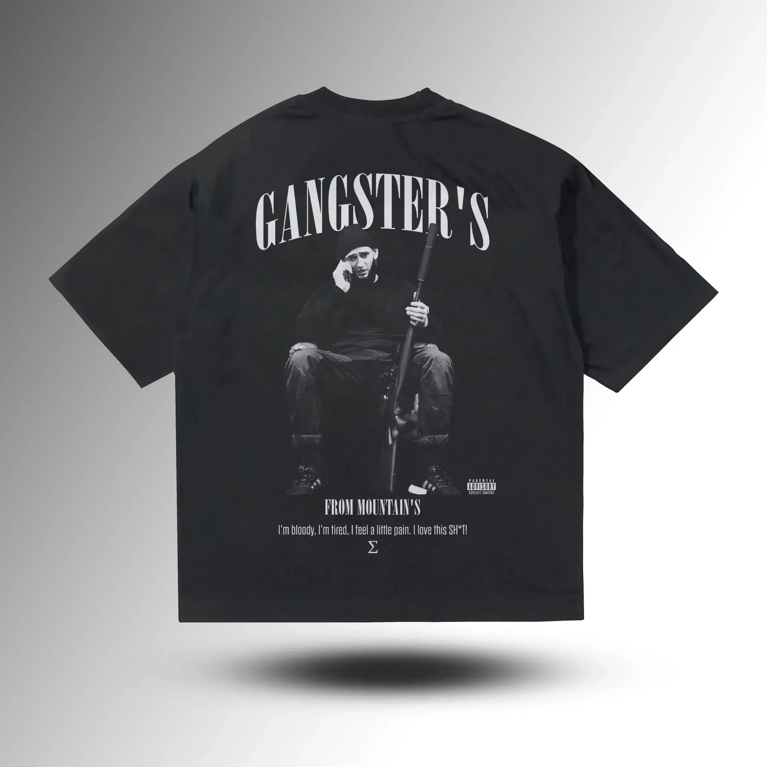 GANGSTERS Khamzat Chimaev Oversize Tshirt
