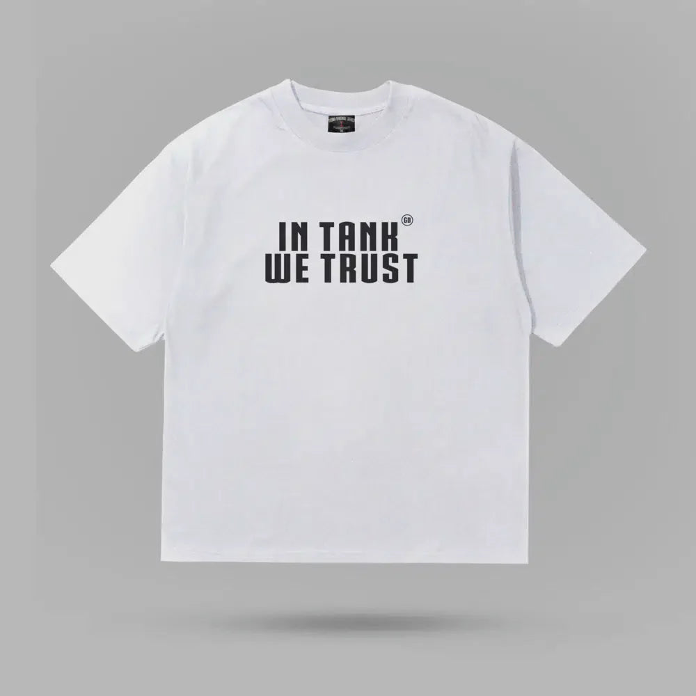 Gervonta Davis In Tank We Trust Beyaz Oversize Tshirt