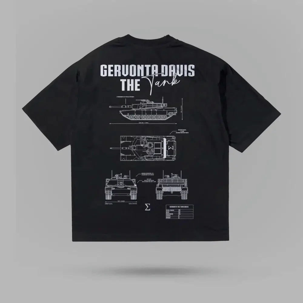 Gervonta Davis In Tank We Trust Oversize Tshirt