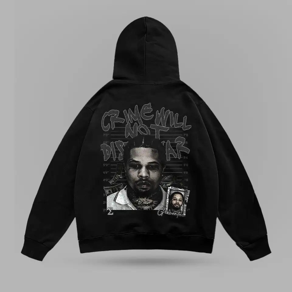 Gervonta Davis Crime Will Not Dissapear Oversize Hoodie