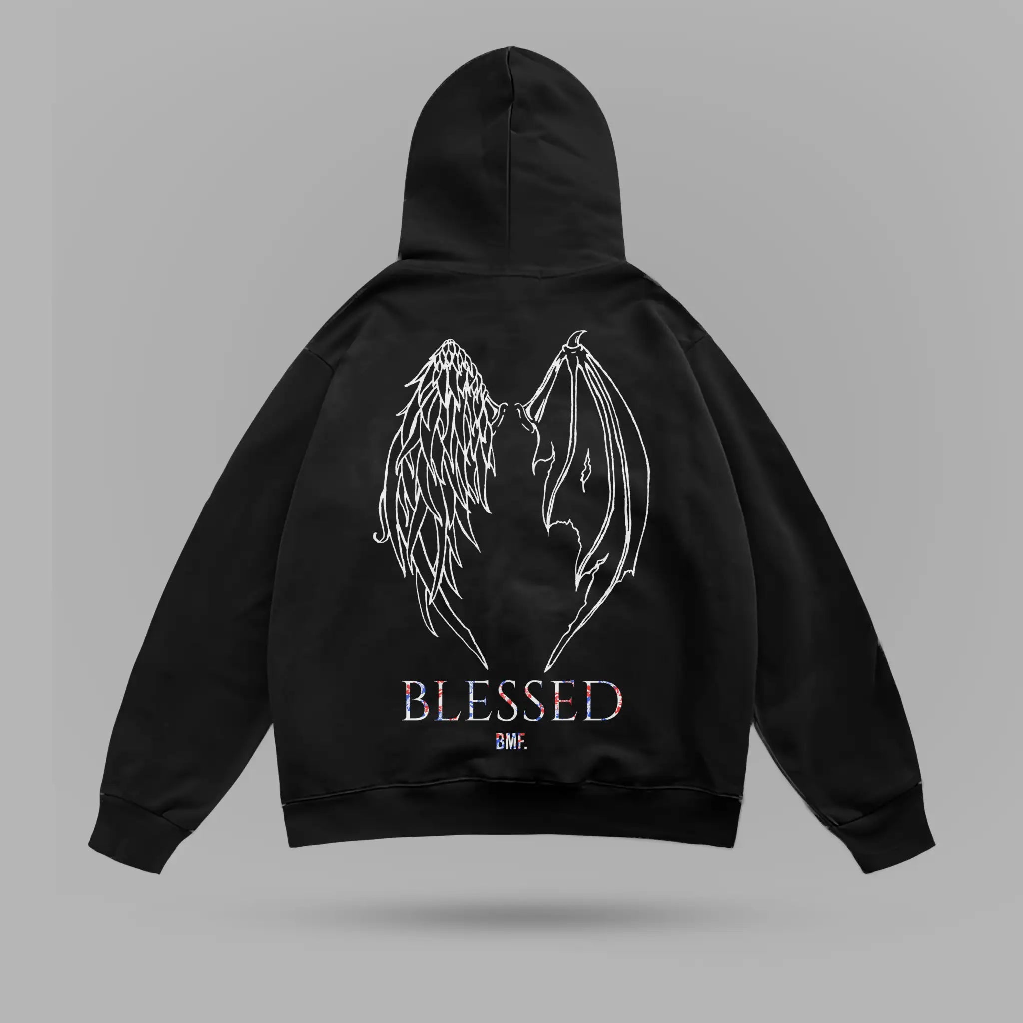 Max Holloway Blessed Wings Oversize Hoodie