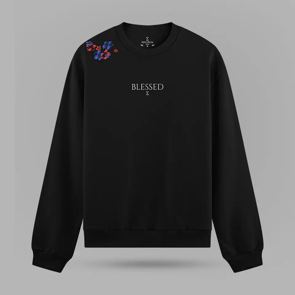 Max Holloway Blessed Wings Oversize Sweatshirt