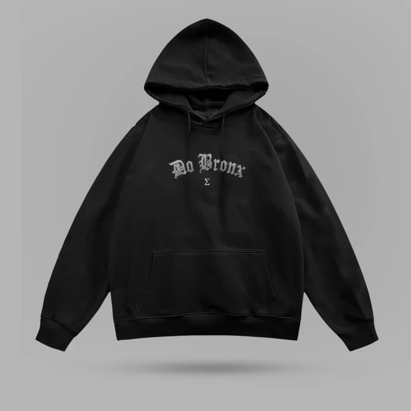 Charles Oliveira Do Bronx Street OVERSİZE Hoodie - Image 2