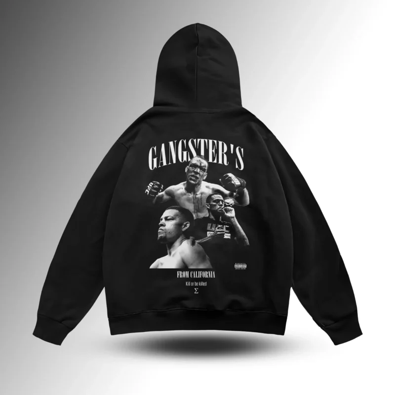 GANGSTERS Nate Diaz Oversize Hoodie