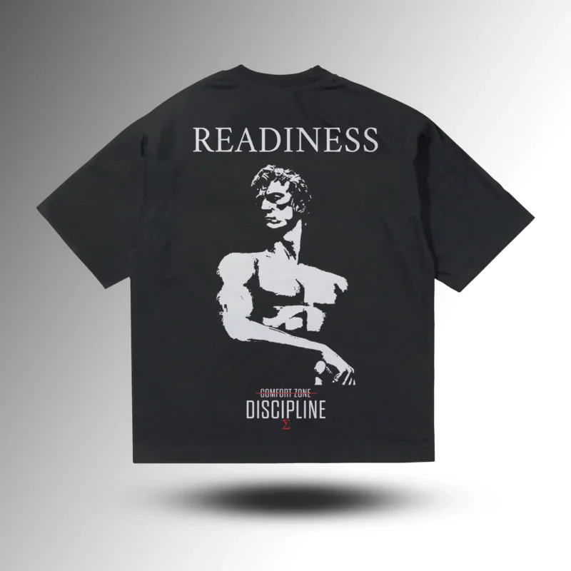 READİNESS Oversize T-shirt! "Discipline"