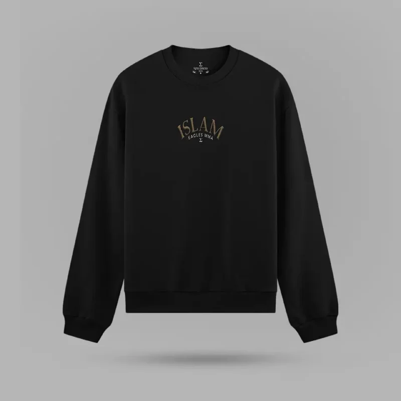 Islam Makhachev Eagles MMA Dagestan Oversize Sweatshirt - Image 2