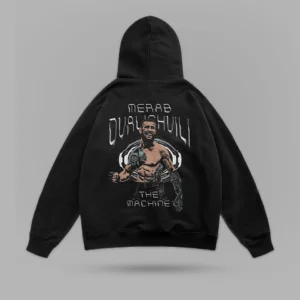 Merab Dvalishvili The Machine Oversize Hoodie