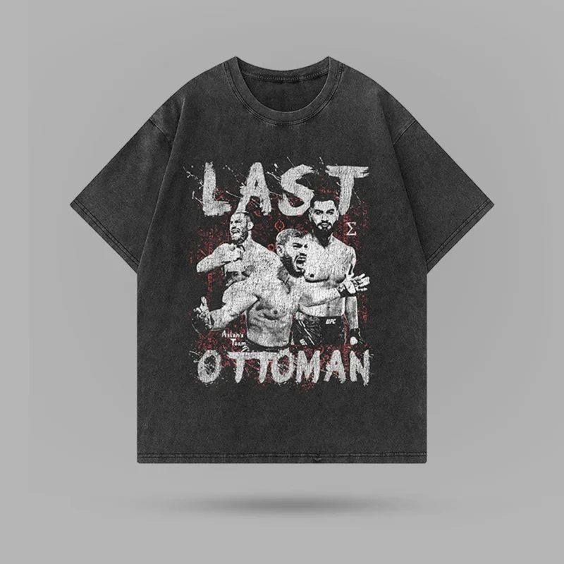 Ibo Aslan Coming For All Washed Oversize Tshirt