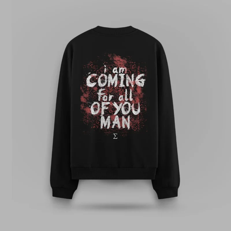 Ibo Aslan Coming For All Oversize Sweatshirt - Image 2