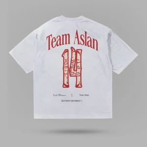 Ibo Aslan Team Aslan Beyaz Tshirt