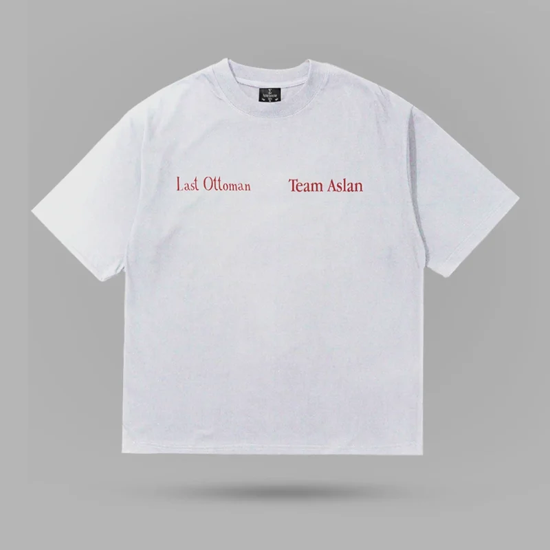 Ibo Aslan Team Aslan Beyaz Tshirt - Image 2