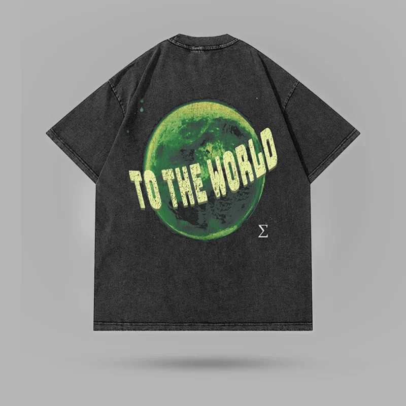 Charles Oliveira From Favela To The World Washed Oversize Tshirt - Image 2