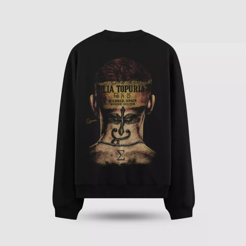 Ilia Topuria Head Oversize Sweatshirt