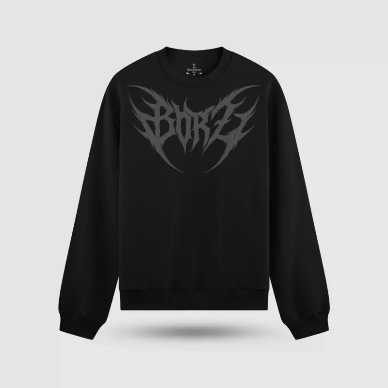 Borz Gothic Oversize Sweatshirt