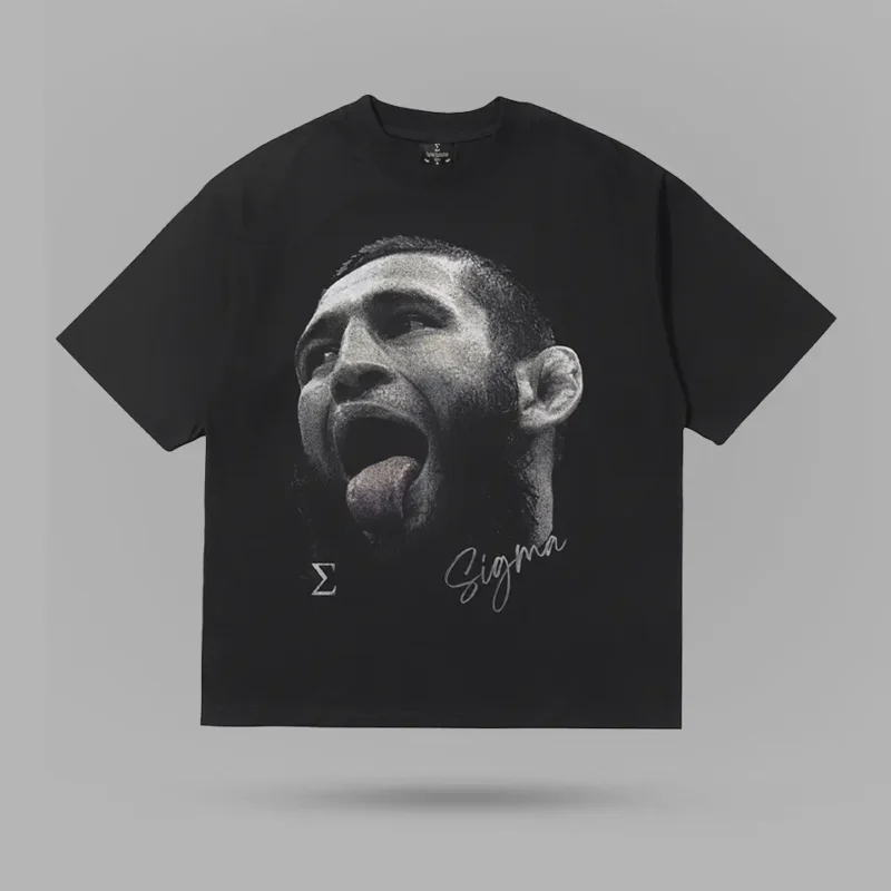 Khamzat Chimaev Two Sides Tshirt