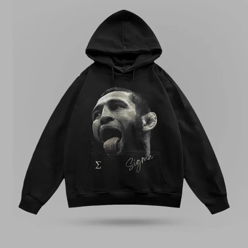 Khamzat Chimaev Two Sides Oversize Hoodie