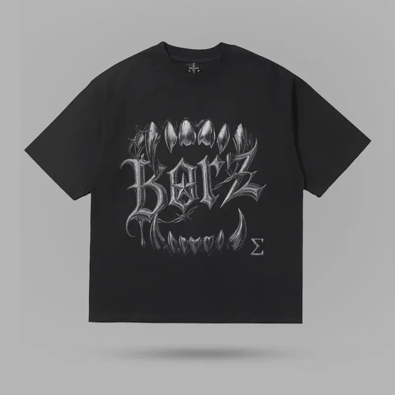 Khamzat Chimaev Borz Teeths Tshirt