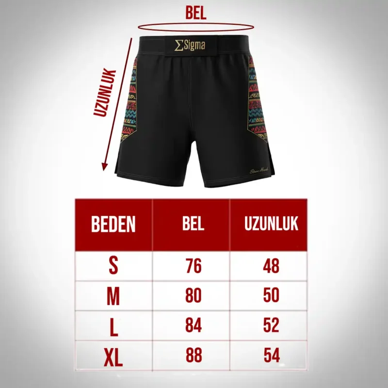 Sigma Stone Hands MMA Shorts - Image 11