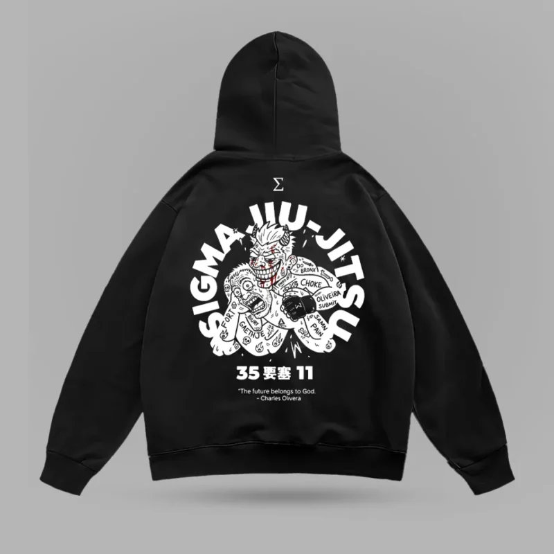 Charles Oliveira Jiu Jıtsu Oversize Hoodie
